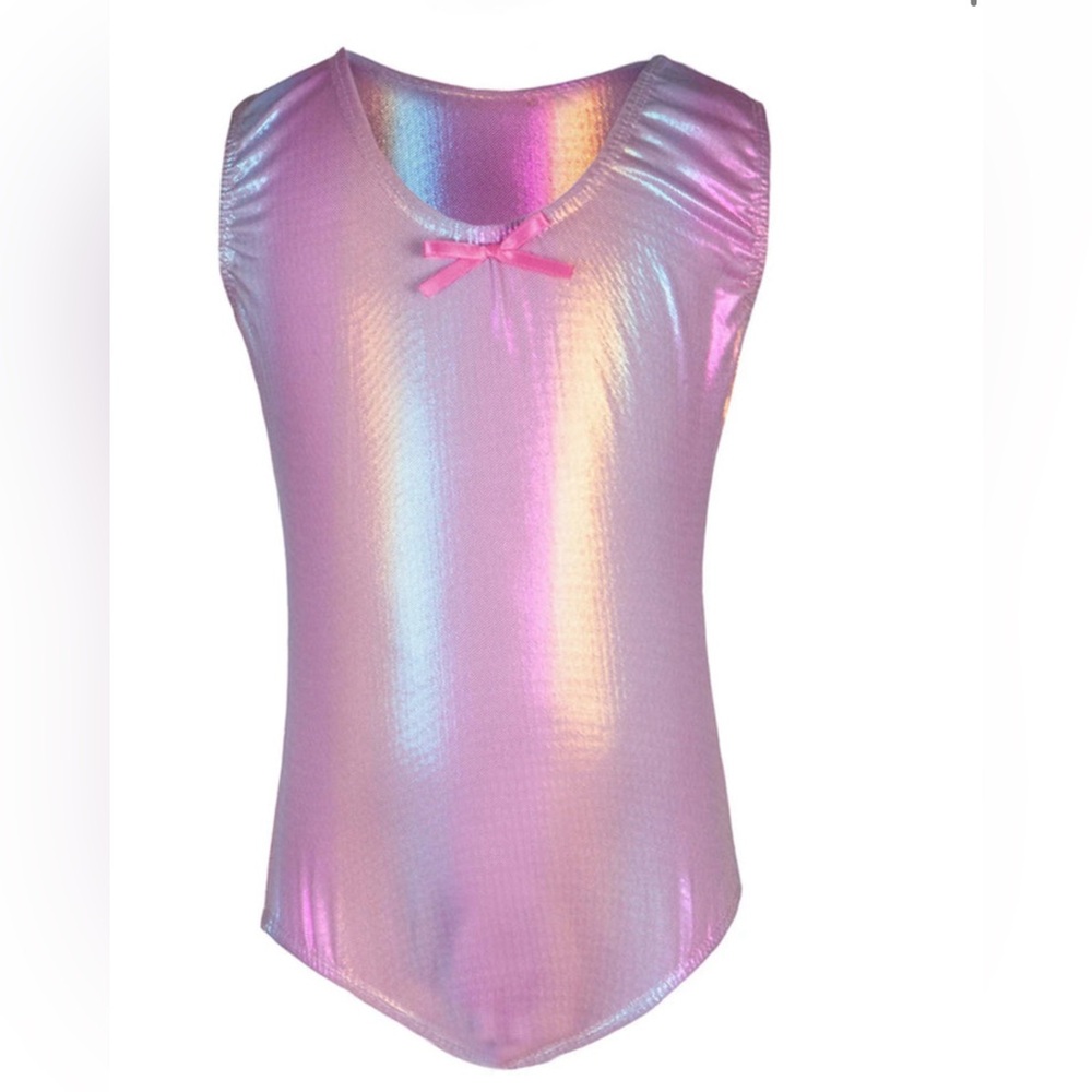 NWOT Great Pretenders Bodysuit Rainbow Pink